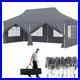 10-x-20-FT-Canopy-with-6-Detachable-Sidewalls-Carrying-Bag-Outdoor-Event-Gray-01-jwz