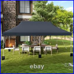 10 x 20 FT Pop-up Canopy UPF50+ Sun Protection Tent with Carrying Bag