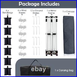 10 x 20 FT Pop-up Canopy UPF50+ Sun Protection Tent with Carrying Bag