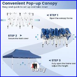 10 x 20 FT Waterproof Folding Party Tent withCarrying Bag Instant Sunshade Shelter