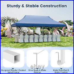 10 x 20 FT Waterproof Folding Party Tent withCarrying Bag Instant Sunshade Shelter