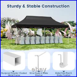 10 x 20 FT Waterproof Folding Party Tent withCarrying Bag Instant Sunshade Shelter