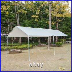 10 x 20 Ft Steel Carport Car Port Canopy Tent Shelter Canopy Heavy Duty Carport