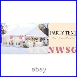 10' x 20' Outdoor Canopy Party Wedding Tent With Gazebo garden BBQ Tent