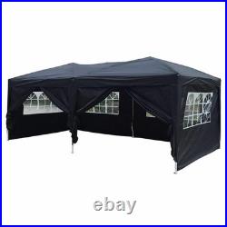 10'x 20' Outdoor EZ POP UP Party Tent Wedding Gazebo Canopy Marquee 6 Walls