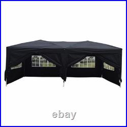 10'x 20' Outdoor EZ POP UP Party Tent Wedding Gazebo Canopy Marquee 6 Walls
