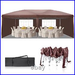 10'x 20' Outdoor Garden Gazebo Pop Up Canopy Tent with 4 Walls