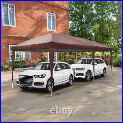 10'x 20' Outdoor Garden Gazebo Pop Up Canopy Tent with 4 Walls