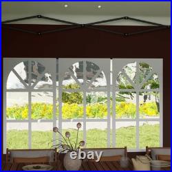 10' x 20' Outdoor Gazebo Canopy Wedding Party Tent with 4 Removable Sidewalls