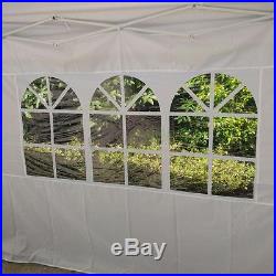 10'x 20' Patio EZ POP UP Party Tent Wedding Gazebo Canopy Marquee 6 Walls