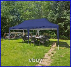 10' x 20' Pop Up Canopy Tent with6 Sidewall, Wedding Party Tent, 3 Adjustable Height
