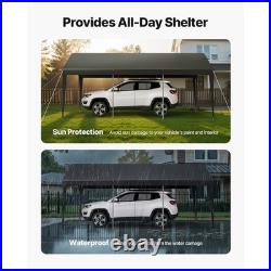 10' x 20' Portable Heavy Duty Canopy Garage Tent Car Carport Shelter Steel Frame