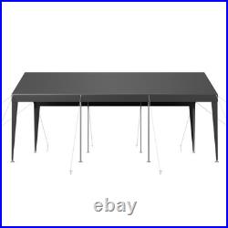10' x 20' Portable Heavy Duty Canopy Garage Tent Car Carport Shelter Steel Frame