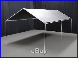 10 x 20 ft Car Port Canopy Gazebo Tent Cover 6 Leg Steel Frame Garage