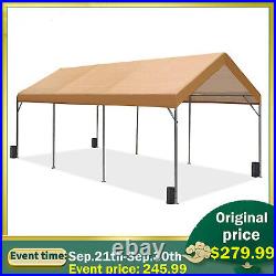 10 x 20ft Heavy Duty Carport Car Canopy Garage Shelter Party Tent Storage Awning