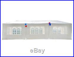 10' x 30' Outdoor Canopy Tent Wedding Party Tent with 8 Walls Heavy Duty Gazebo