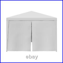 10' x 30' White Gazebo Wedding Party Tent Canopy With 8 Sidewalls Outdoor Game