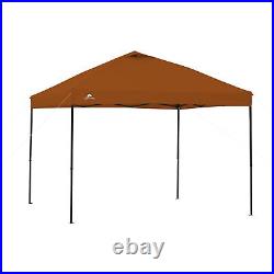 10'x10' Canopy Pop Up Gazebo Sun Shade Outdoor Instant Party Tent Camping Brown