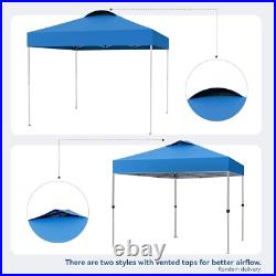 10'x10' Commercial Pop UP Canopy Party Tent Folding Waterproof Gazebo Heavy Duty