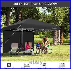 10'x10' Commercial Pop UP Canopy Party Tent Folding Waterproof Gazebo Heavy Duty