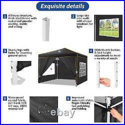 10'x10' Commercial Pop UP Canopy Party Tent Folding Waterproof Gazebo Heavy Duty