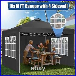 10'x10' Commercial Pop UP Canopy Tent Outdoor Folding Gazebo Wedding Party Tent#