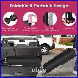 10'x10' Commercial Pop-up Canopy Tent Sidewall Folding Market Patio Pink