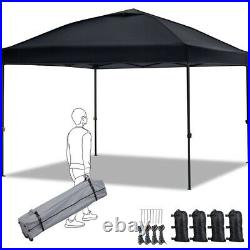 10'x10' Commercial Pop up Gazebo Canopy Party Outdoor Quick Release Folding Tent