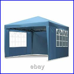 10'x10' Ez Outdoor Pop Up Canopy Party Folding Tent Shelter Gazebo With Carry Bag