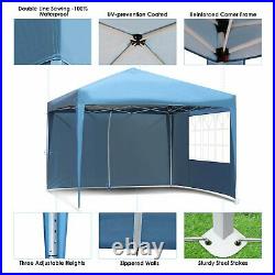10'x10' Ez Outdoor Pop Up Canopy Party Folding Tent Shelter Gazebo With Carry Bag