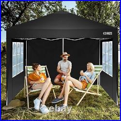 10'x10' Folding Pop Up Canopy Waterproof Heavy Duty Tent Picnic Camping Gazebo