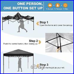 10´x10´ Heavy Duty Pop Up Canopy Wedding Party Tent Patio Gazebo