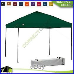 10'x10' Instant CANOPY Gazebo POP UP TENT Outdoor Tailgate Sun Shelter BBQ Party