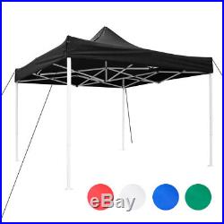 10'x10' Outdoor EZ Pop Up Wedding Party Canopy Commercial Tent Sun Shade Shelter