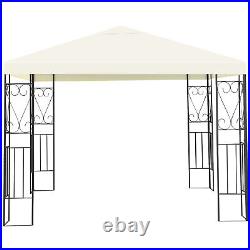 10'x10' Patio Gazebo Canopy Tent Steel Frame Shelter Patio Party Awning