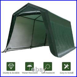 10'x10' Patio Tent Carport Storage Shelter Shed Car Canopy Heavy Duty Green