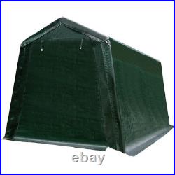 10'x10' Patio Tent Carport Storage Shelter Shed Car Canopy Heavy Duty Green