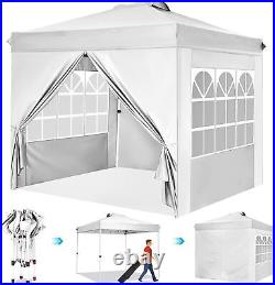 10'x10' Pop Up Canopy Outdoor Folding Gazebo Commercial Vendor Garden Party Tent