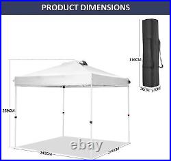10'x10' Pop Up Canopy Outdoor Folding Gazebo Commercial Vendor Garden Party Tent