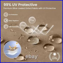 10'x10' Pop Up Canopy Tent Outdoor Folding Gazebo Party Tent Adjustable Height