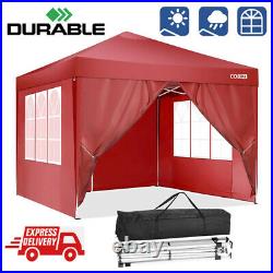 10'x10' Pop Up Canopy Tent Portable Party Commercial Instant Shelter Waterproof
