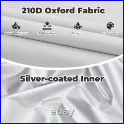 10'x10' Pop Up Canopy Tent with 3 Sidewall, Portable Shelter Gazebo Camping White