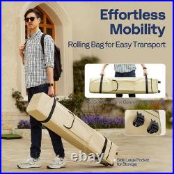 10'x10' Pop Up Canopy Tent with Mesh Netting UV Outdoor Gazebo Adjustable Height