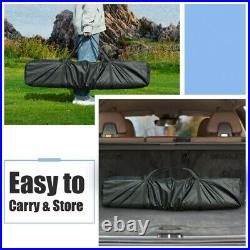 10'x10' Pop Up Tent Gazebo Canopy Outdoor Shade Space Mesh Sidewall With Carry Bag