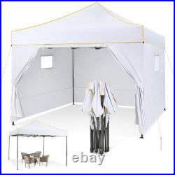 10'x10' Pop up Canopy Outdoor Heavy Duty Party Tent Commercial Waterproof Gazebo