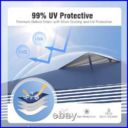 10'x10' Privacy Pop UP Canopy Party Tent Folding Waterproof Gazebo with 4 Walls