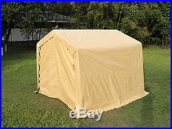 10'x10'x8' Portable Garage Storage Shed Auto Shelter Carport Canopy Cover Awning