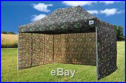 10'x15' Pop Up Canopy Party Tent Camouflage F Model Upgraded Frame