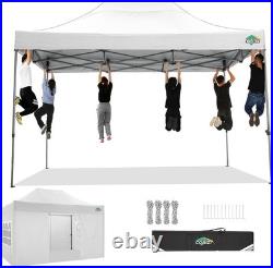 10'x15' Pop up Canopy Party Tent Heavy Duty Waterproof UPF 50+ Commercial Gazebo
