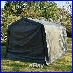 10'x15'x8' FT Storage Shed Logic Shelter Car Garage Tent Steel Carport Canopy